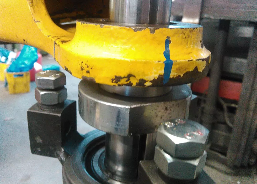 Mobile Bohrwerkmaschine