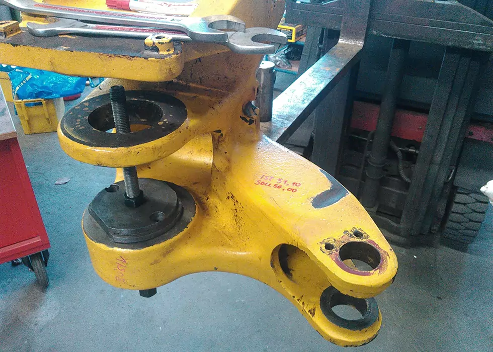 Mobile Bohrwerkmaschine